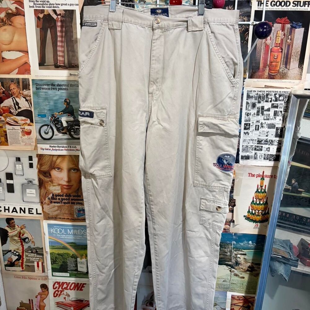 Wu-wear Men's Tan Trousers